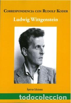 Libros: CORRESPONDENCIA CON RUDOLF KODER - WITTGENSTEIN, LUDWING, - Foto 1