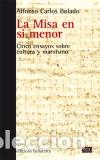 Libros: MISA EN SIN MENOR LA - BOLADO, ALFONSO CARLOS, - Foto 1