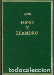 Libros: HERO Y LEANDRO - MUSEO., - Foto 1