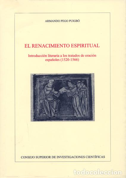 Libros: EL RENACIMIENTO ESPIRITUAL - PEGO PUIGBO, ARMANDO - Foto 1