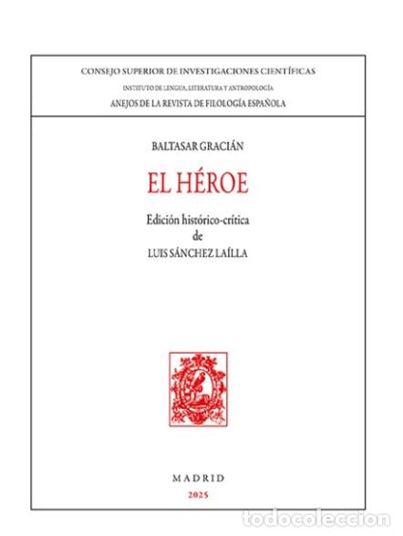 Libros: EL H&Eacute;ROE - GRACIAN, BALTASAR, - Foto 1