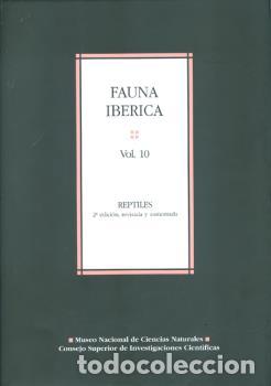 Libros: FAUNA IB&Eacute;RICA. VOL.10: REPTILES 2&ordf; EDICION - VVAA - Foto 1