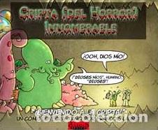 Libros: LA CRIPTA (DEL HORROR) INNOMBRABLE - FRAN&Ccedil;OIS LAUNET, - Foto 1