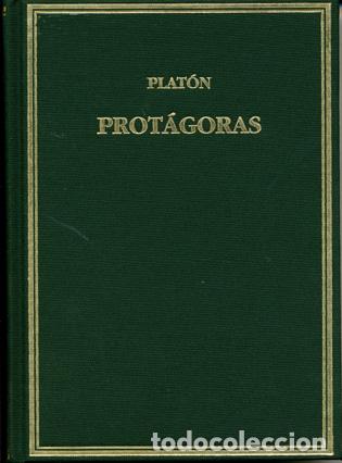 Libros: PROT&Aacute;GORAS - PLATON, - Foto 1