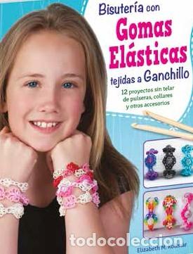 Libros: BISUTER&Iacute;A CON GOMAS ELASTICAS TEJIIDAS A GANCHILLO - VVAA - Foto 1