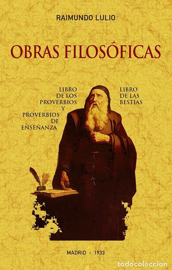 Libros: OBRAS FILOS&Oacute;FICAS - LULIO, RAIMUNDO - Foto 1