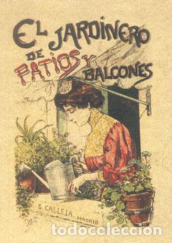 Libros: JARDINERO DE PATIOS Y BALCONES - ANONIMO, - Foto 1