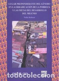Libros: LUGAR PREPONDERANTE DEL GENERO - KABEER, NAILA, - Foto 1