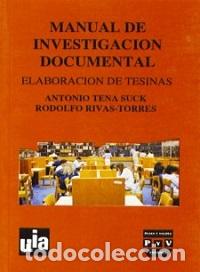 Libros: MANUAL INVESTIGACION DOCUMENTAL - VVAA - Foto 1