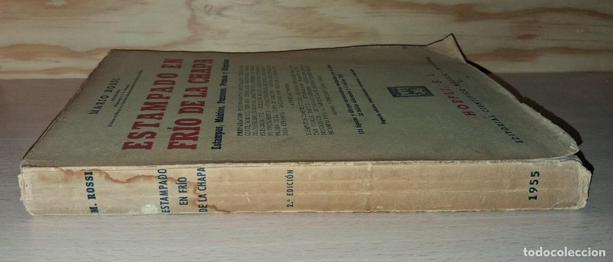 Libros: Rossi. Estampado en fr&iacute;o de la chapa. A&ntilde;o 1955 - Foto 2