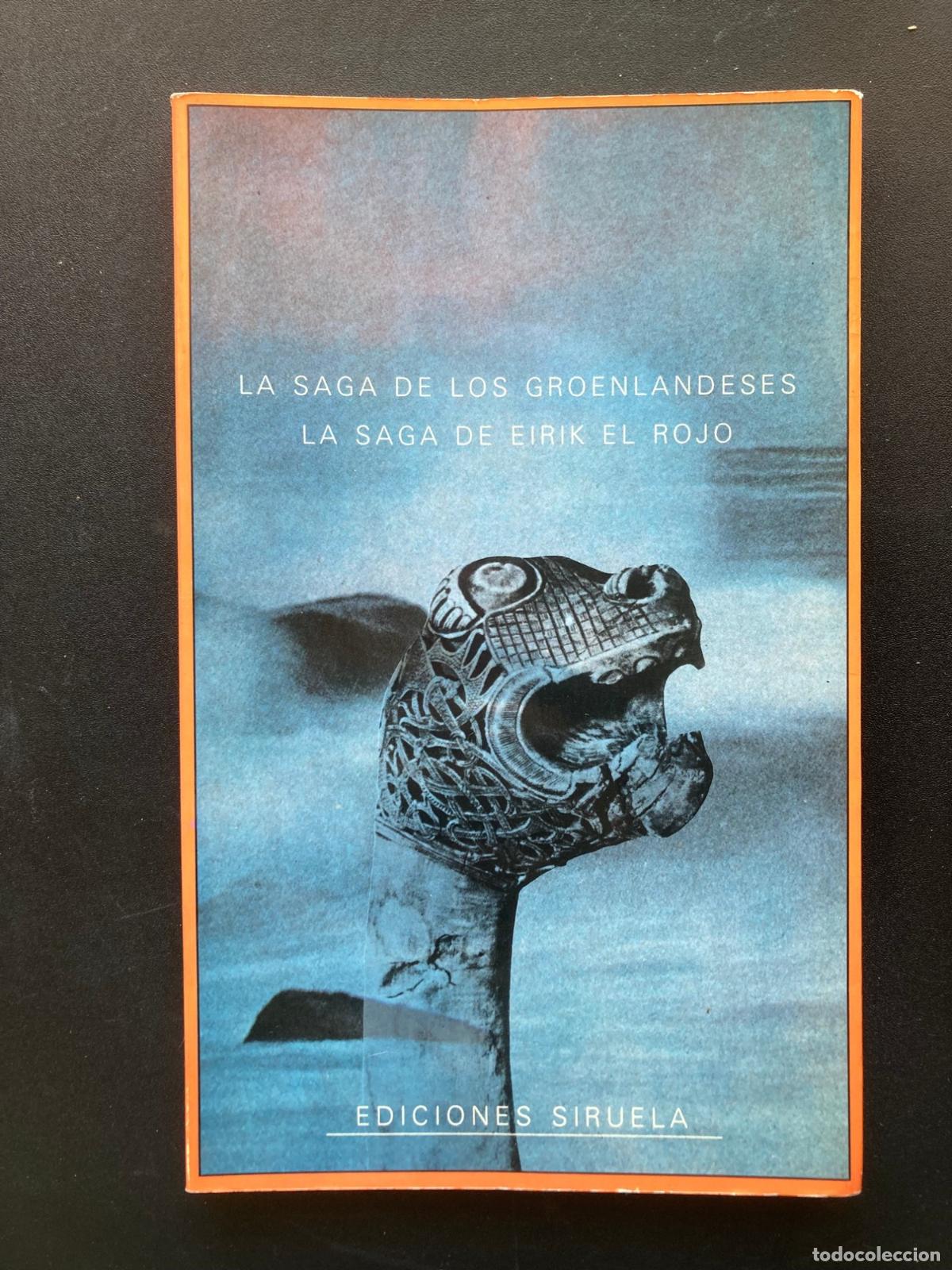 Livres: Anton y Pedro Casariego C&oacute;rdoba, trad. - La saga de los groenlandeses. La saga de Eirik el rojo [Ded