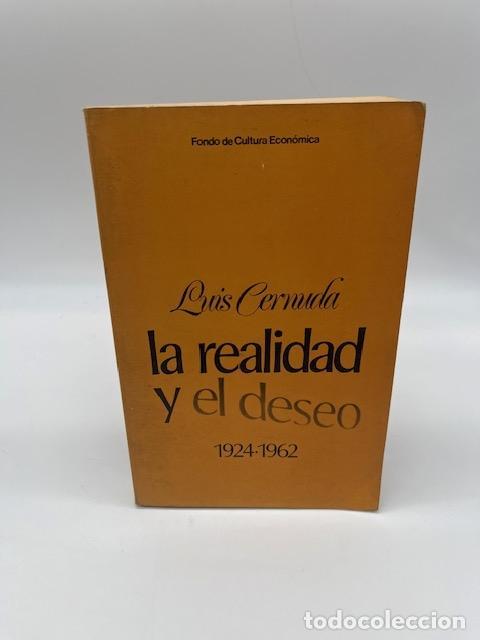 Libros: CERNUDA, Luis. - La realidad y el deseo (1924 - 1962).