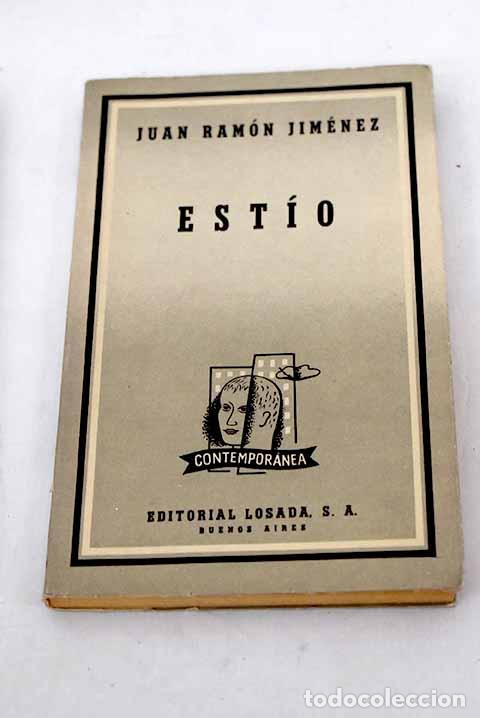 Libros: Est&iacute;o: Jim&eacute;nez, Juan Ram&oacute;n.- Jim&eacute;nez, Juan Ram&oacute;n - Foto 1