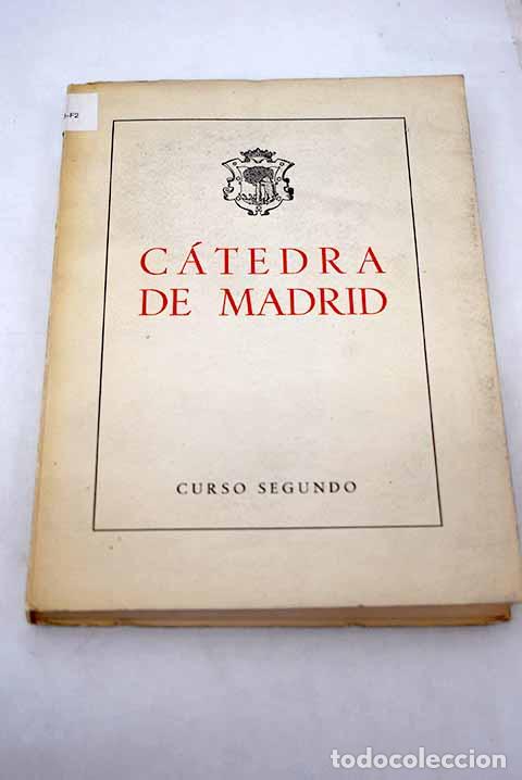Libros: Catedra de Madrid: curso 2&ordm; - Foto 1