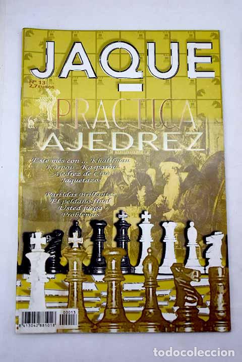 Libros: Jaque: practica ajedrez. N&ordm; 13 - Foto 1