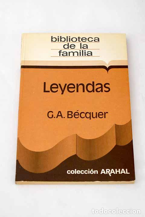 Libros: Leyendas: B&eacute;cquer, Gustavo Adolfo.- B&eacute;cquer, Gustavo Adolfo - Foto 1