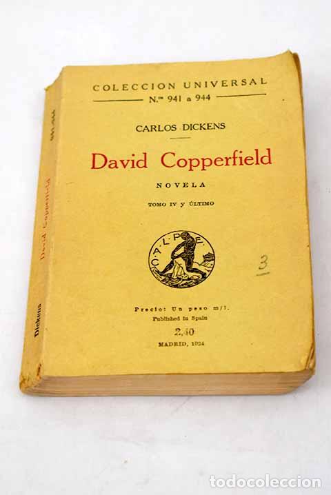 Libros: David Copperfield, tomo IV.- Dickens, Charles - Foto 1