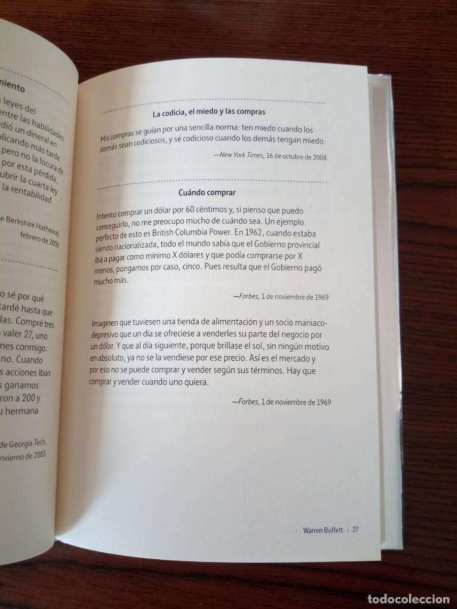 Libros: &rdquo;Escuchando al Or&aacute;culo&rdquo;, Warren Buffet en sus propias palabras (EDM) - Foto 5