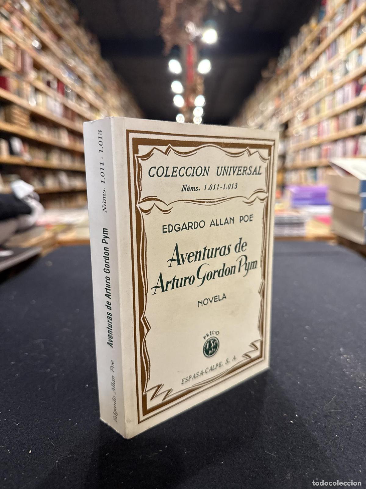 Libros: Aventuras de Arturo Gordon Pym - Edgar Allan Poe