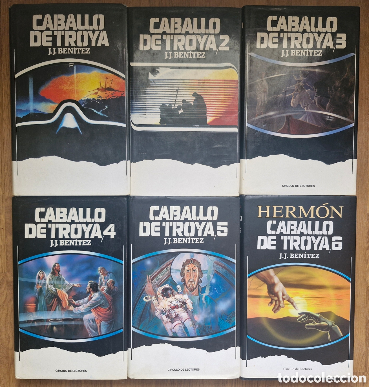 Libros: CABALLO DE TROYA 1 A 6 - J. J. Ben&iacute;tez (C&iacute;rculo de Lectores) - Foto 1