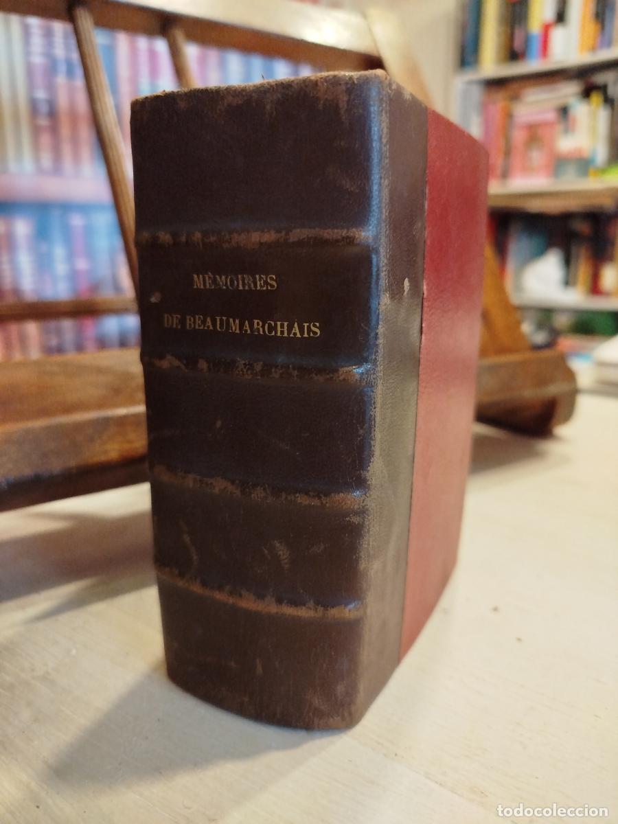 Libros: M&eacute;moires de Beaumarchais (5 tomos en 1 volumen) - Beaumarchais, Pierre Agust&iacute;n Caron de (1732-1799)