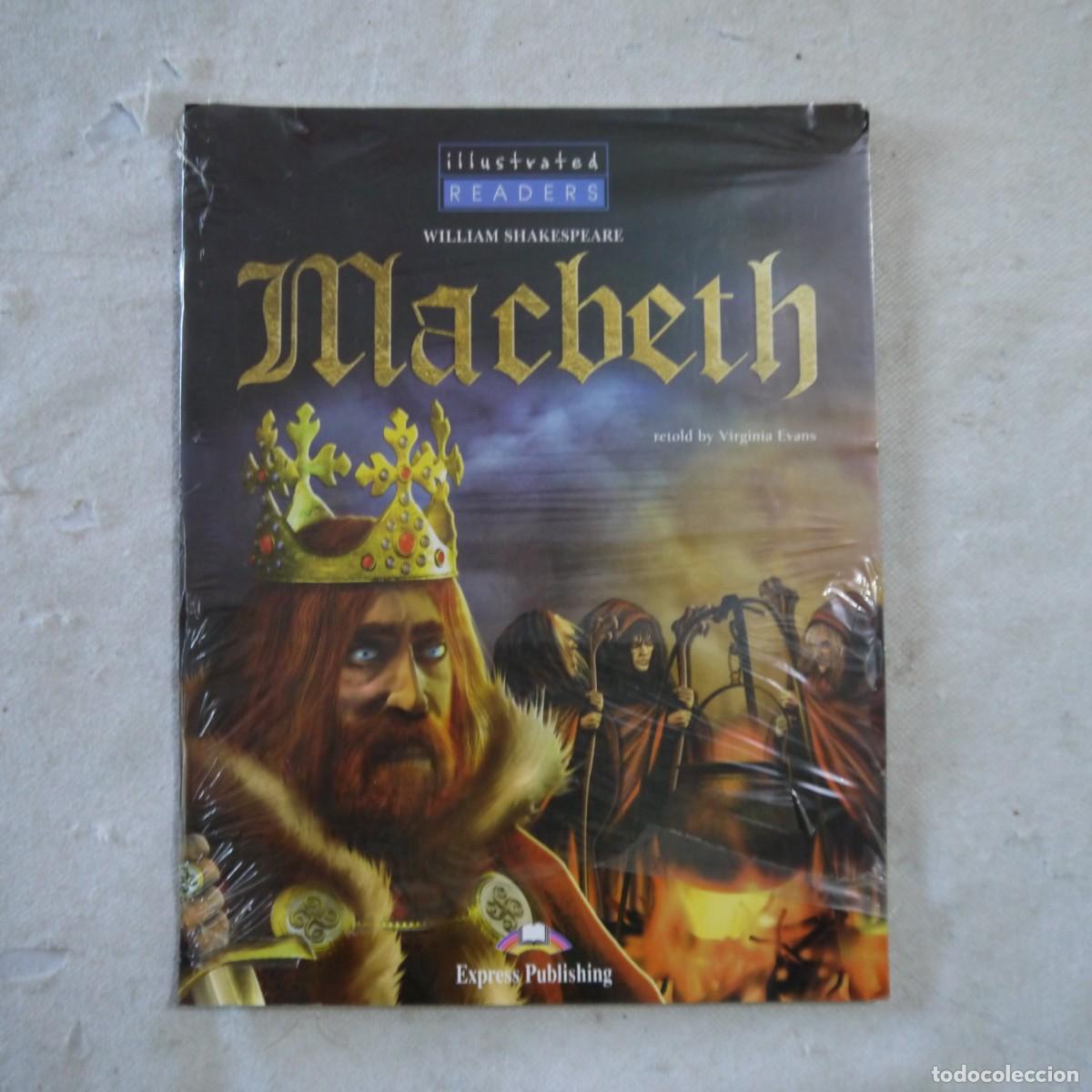 Libros: ILLUSTRATED READERS. MACBETH / WILLIAM SHAKESPEARE - RETOLD BY VIRGINIA EVANS - EXPRESS PUBLISHING - Foto 1