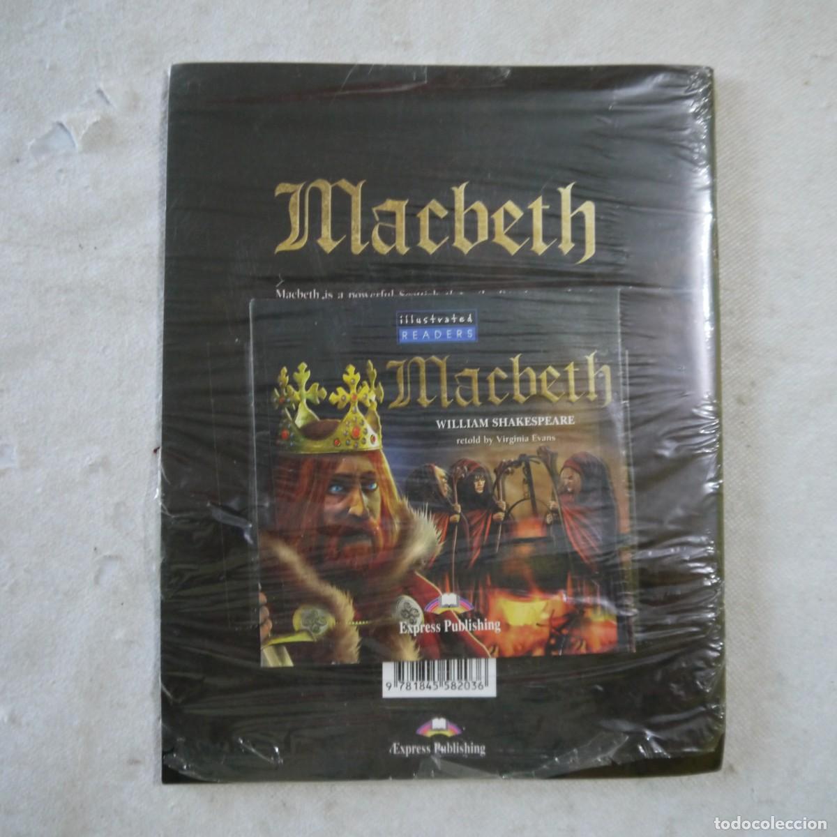 Libros: ILLUSTRATED READERS. MACBETH / WILLIAM SHAKESPEARE - RETOLD BY VIRGINIA EVANS - EXPRESS PUBLISHING - Foto 2