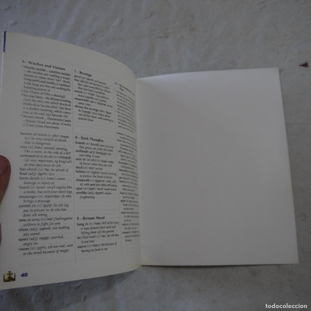 Libros: ILLUSTRATED READERS. MACBETH / WILLIAM SHAKESPEARE - RETOLD BY VIRGINIA EVANS - EXPRESS PUBLISHING - Foto 10