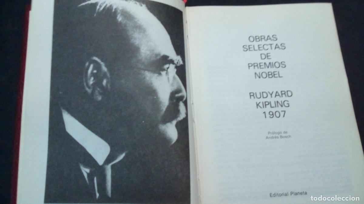 Libros: OBRAS SELECTAS DE PREMIOS NOBEL - EDITORIAL PLANETA - RUDYARD KIPLING 1907 - Foto 1