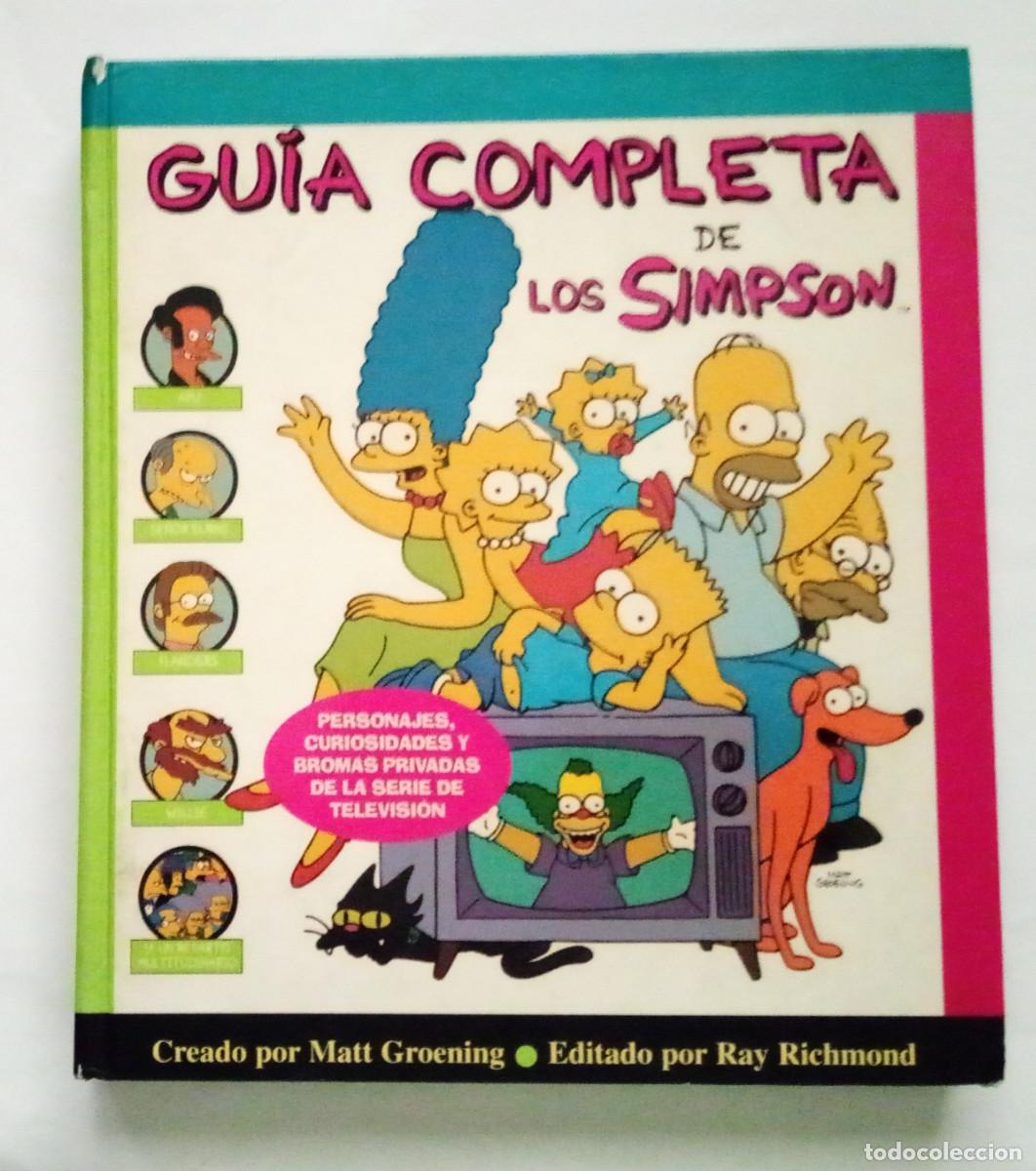 Libros: Gu&iacute;a completa de Los Simpson / Matt Groening. Ediciones B - Foto 1