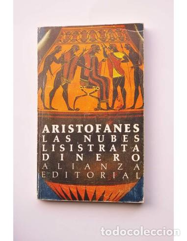 Libros: Las nubes, Lis&iacute;strata, Dinero - ARIST&Oacute;FANES - Foto 1
