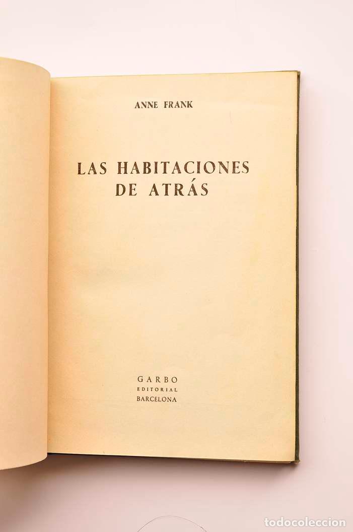 Libros: Las habitaciones de atr&aacute;s - FRANK. Anne - Foto 2