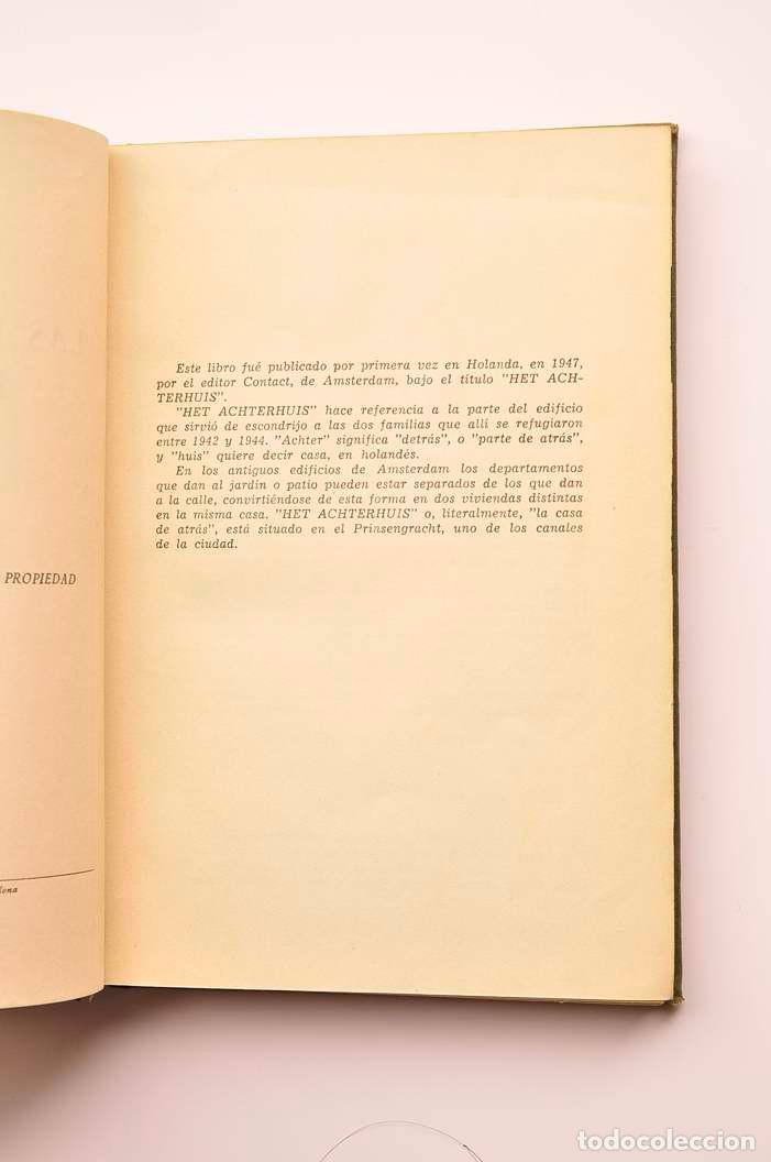 Libros: Las habitaciones de atr&aacute;s - FRANK. Anne - Foto 3