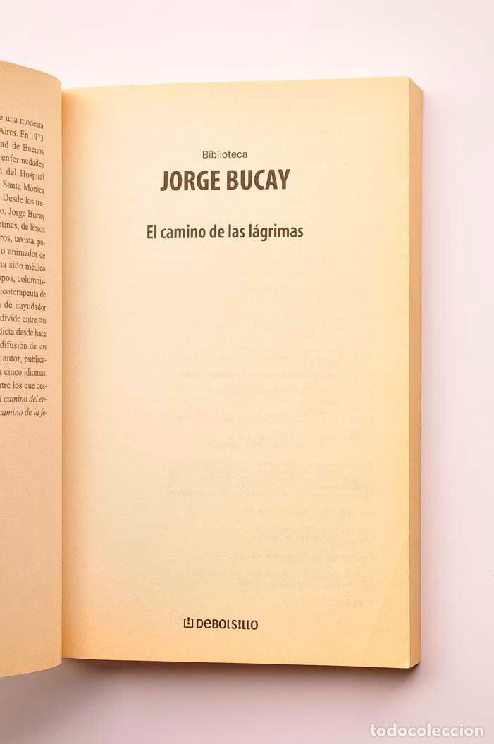 Libros: El camino de las l&aacute;grimas - BUCAY, Jorge - Foto 2