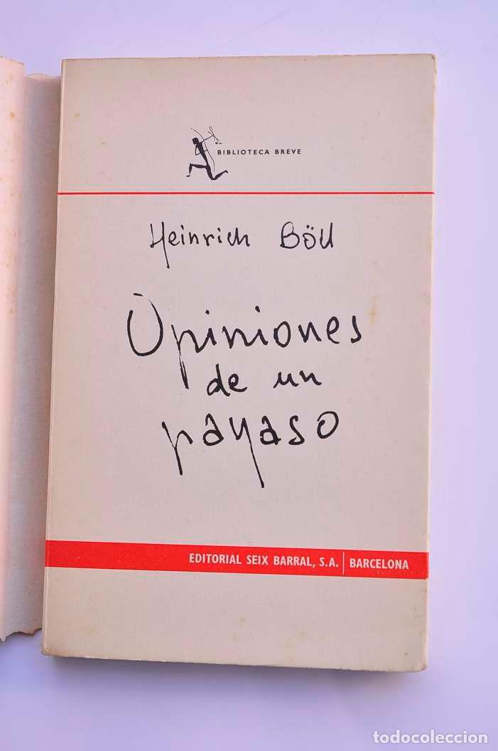 Libros: Opiniones de un payaso - Heinrich B&ouml;ll - Foto 2
