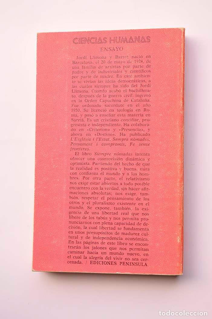 Libros: Siempre n&oacute;madas - LLIMONA, Jordi - Foto 3