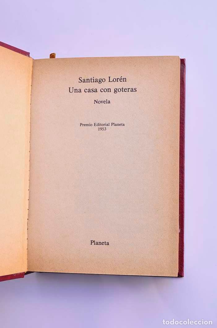Libros: Una casa con goteras - LOR&Eacute;N, Santiago - Foto 3