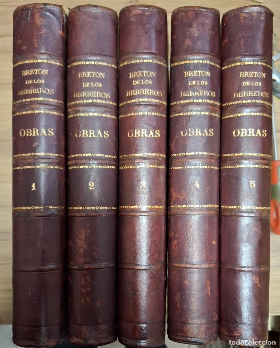 B&uuml;cher: Manuel Bret&oacute;n de los Herreros - OBRAS