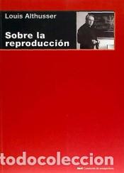 Libros: SOBRE LA REPRODUCCION - ALTHUSSER, LOUIS, - Foto 1