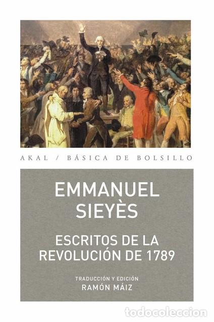 Libros: ESCRITOS DE LA REVOLUCI&Oacute;N DE 1789 - SIEY&Eacute;S, EMMANUEL-JOSEPH - Foto 1