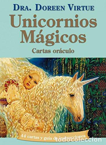 Libros: &rdquo;UNICORNIOS MAGICOS/CARTAS ORACULO &rdquo;&rdquo;NUEVO&rdquo;&rdquo;&rdquo; - VIRTUE, DOREEN, - Foto 1