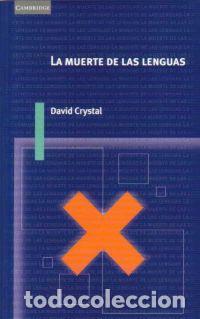 Libros: MUERTE DE LAS LENGUAS - CRYSTAL, - Foto 1