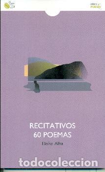 Libros: RECITATIVOS 60 POEMAS - ALBA, ELOISA, - Foto 1
