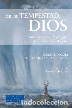 Libros: EN LA TEMPESTAD, DIOS / SOBRE EL DOLOR: ENTRE LA BIBLIA Y LA FILOSOF&Iacute;A - VOLTAGGIO, F.