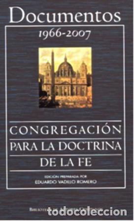 Libros: DOCUMENTOS 1966-2007/CONGREGACION PARA LA... - VADILLO ROMERO, EDUARDO, - Foto 1