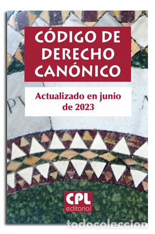 Libros: CODIGO DE DERECHO CANONICO / ACTUALIZADO EN JUNIO DE 2023 - VVAA - Foto 1