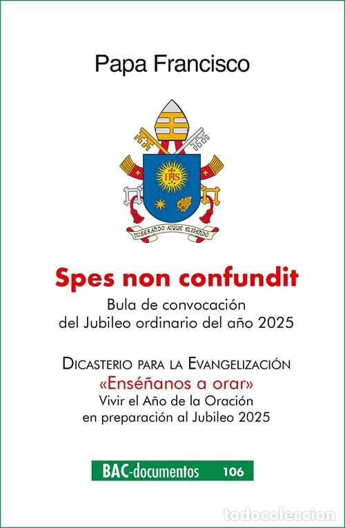 Libros: SPES NON CONFUNDIT - PAPA FRANCISCO, - Foto 1