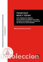 Libros: FRANCISCO MIER Y TERAN - ALFREDO JOSE MARTINEZ GONZALEZ, - Foto 1