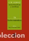 Libros: ESCRITOS MATEMATICOS 7B - LEIBNIZ, GOTTFRIED WILHELM, - Foto 1