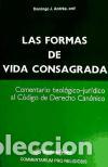 Libros: FORMAS DE VIDA CONSAGRADA, LAS - ANDRES, DOMINGO J., - Foto 1